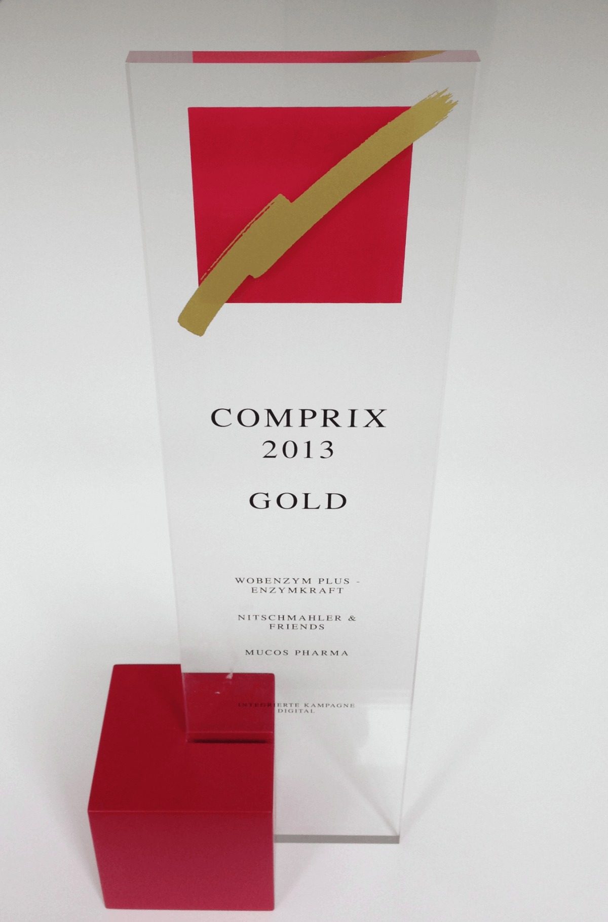 Comprix Gold Award Integrierte Kampagne digital